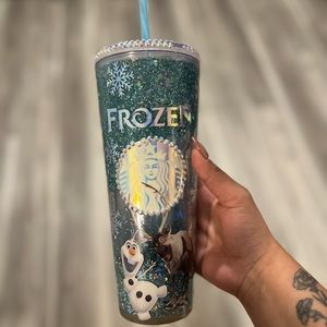 Starbucks Tumbler Custom Frozen Theme